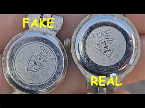 i gucci watch replica vs real|discontinued gucci watches.